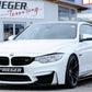 Rieger 00053420 BMW 4 Series F80 F82 F83 Front Splitter (M3 & M4) -  Matte Black