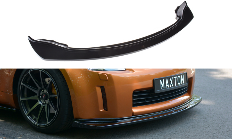 Maxton Design NI-350-FD1T Front Splitter Nissan 350Z | Duco Car Parts UK Car Parts