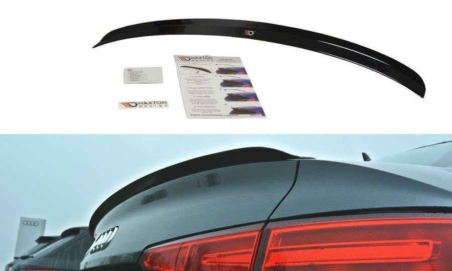 Maxton Design AU-A4-B9-SLINE-CAP1T Spoiler Cap Audi A4 S-Line B9 Sedan | Duco Car Parts UK Car Parts