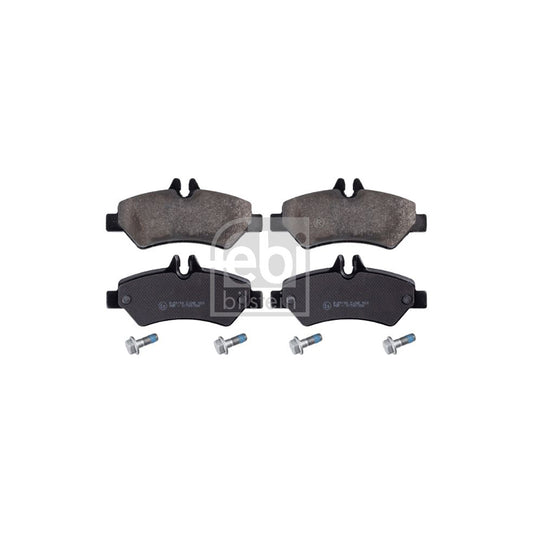 Febi Bilstein 16735 Brake Pad Set Rear Axle Prepared For Wear Indicator With Bolts Screws