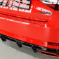 Rieger 00088151 Skoda 3T 3V Superb III Rear Diffuser - Glossy Black