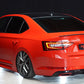 Rieger 00088151 Skoda 3T 3V Superb III Rear Diffuser - Glossy Black