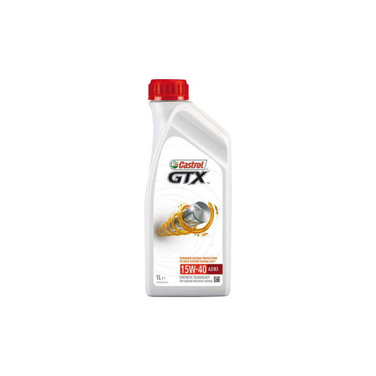 Castrol GTX Engine Oil - 15W-40 - 1ltr