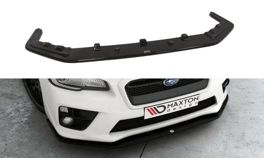 Maxton Design SU-IM-4-WRX-STI-FD2T Front Splitter V.2 Subaru Impreza WRX STI MK4 | Duco Car Parts UK Car Parts