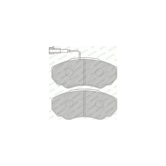 Ferodo Premier Eco Friction Fvr1478 Brake Pad Set Incl Wear Warning Contact With Accessories