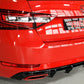 Rieger 00088151 Skoda 3T 3V Superb III Rear Diffuser - Glossy Black