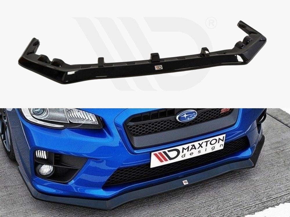 Maxton Design SU-IM-4-WRX-STI-FD1T Front Splitter V.1 Subaru WRX Sti | Duco Car Parts UK Car Parts