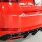 Rieger 00088151 Skoda 3T 3V Superb III Rear Diffuser - Glossy Black