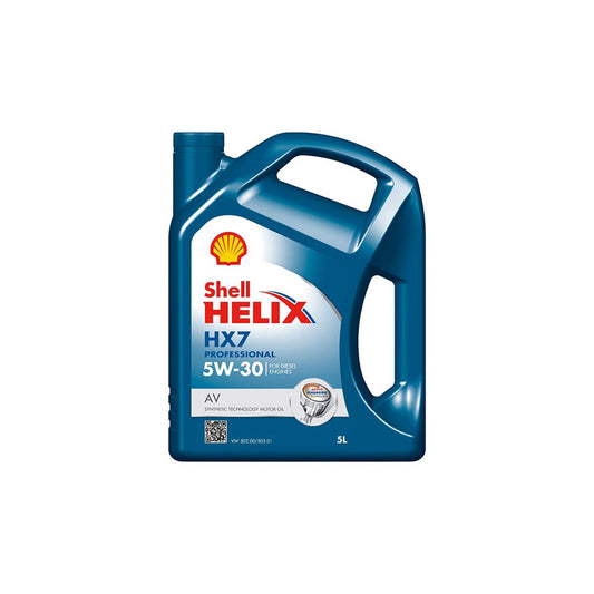 Shell Helix HX7 Professional AV Engine Oil - 5W-30 - 5Ltr