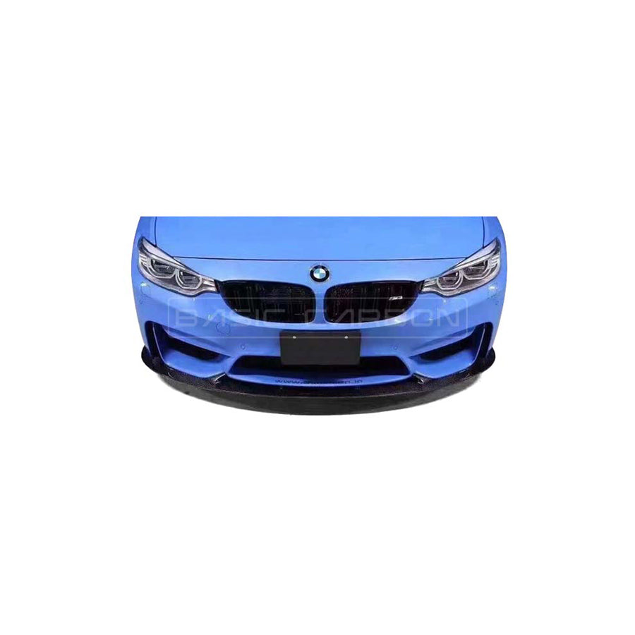 Basic Carbon BMW F80 F82 3D-Style Carbon Fibre Front Splitter (M3 & M4)