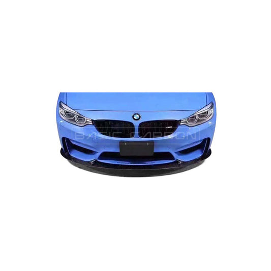 Basic Carbon BMW F80 F82 3D-Style Carbon Fibre Front Splitter (M3 & M4)