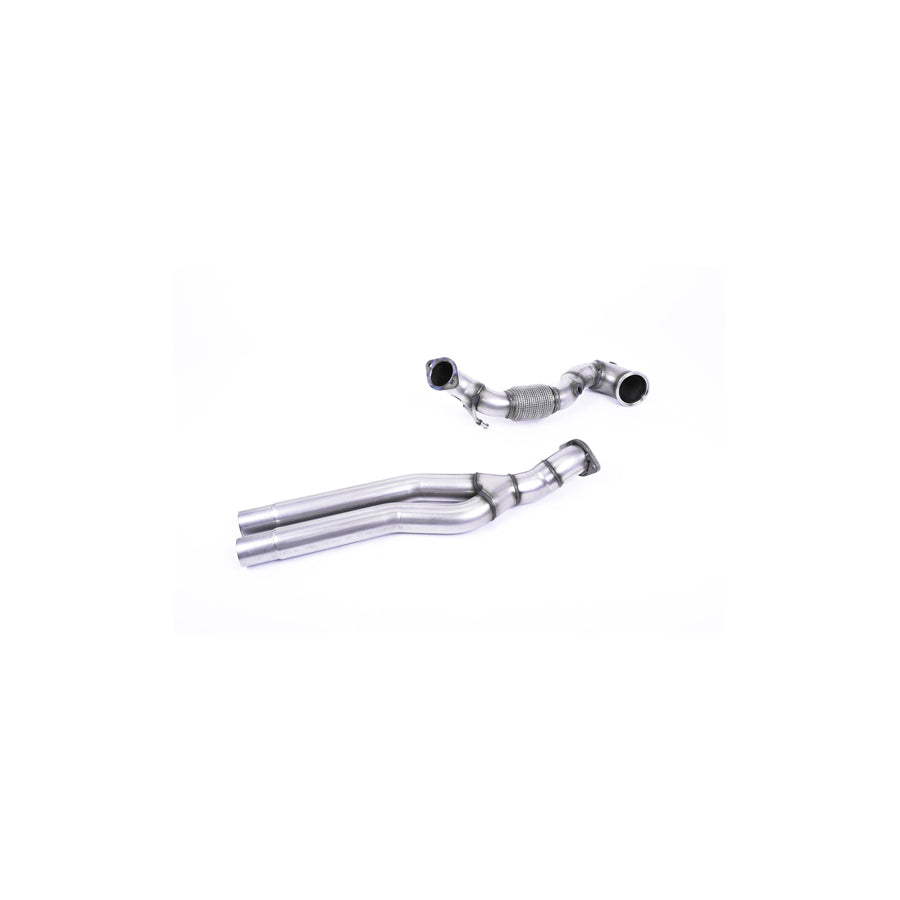 MillTek Audi Large Bore Downpipe with Catalyst Delete (Inc. 8S TTRS & 8V RS3)