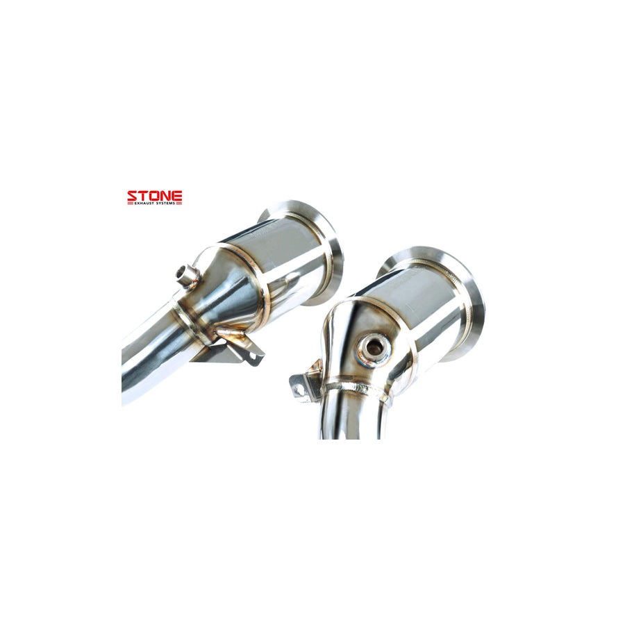 Stone Exhaust Porsche 971 Panamera 4S (2.9T / 440ps) Eddy Catalytic Downpipe