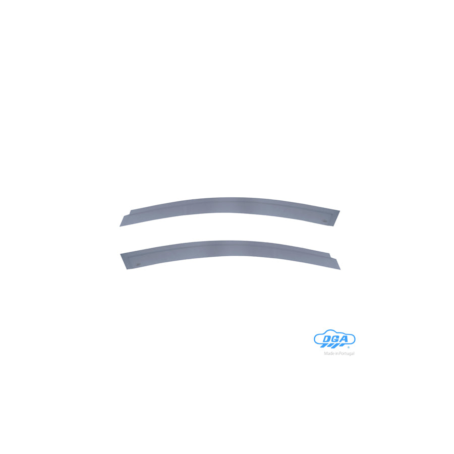 DGA 108041 Wind deflectors for FORD Kuga Mk1 (C394) Arrow direction, Front, outer