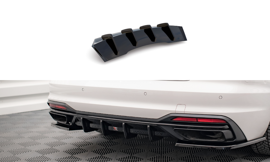 Maxton Design AU-A4-B9F-RS1T Rear Valance Audi A4 B9 Facelift | Duco Car Parts UK Car Parts