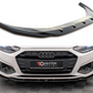 Maxton Design AU-A4-B9F-FD2T Front Splitter V.2 Audi A4 B9 Facelift | Duco Car Parts UK Car Parts