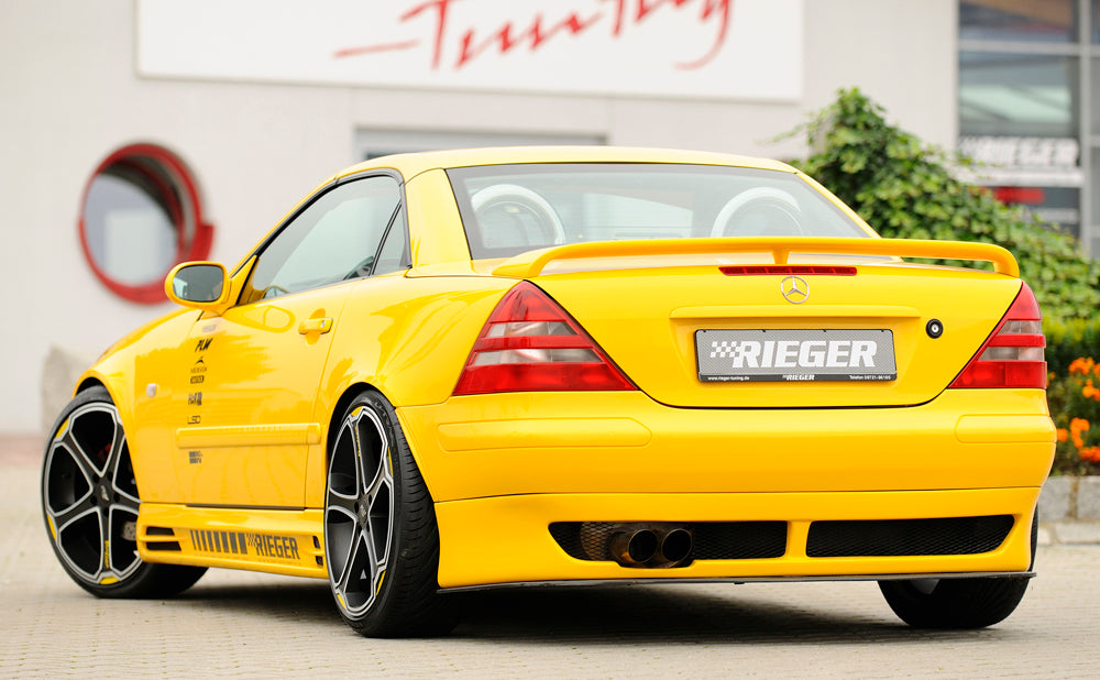 Rieger 00070030 Mercedes-Benz R170 SLK Rear Diffuser