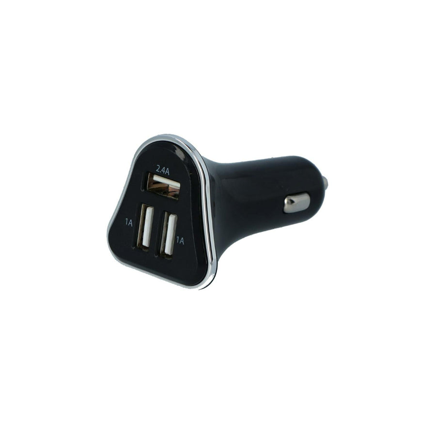CARPOINT 0517075 In-car charger 12 / 24V, Number of inlets/outlets: 3 USB, Black
