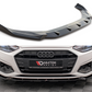 Maxton Design AU-A4-B9F-FD1T Front Splitter V.1 Audi A4 B9 Facelift | Duco Car Parts UK Car Parts