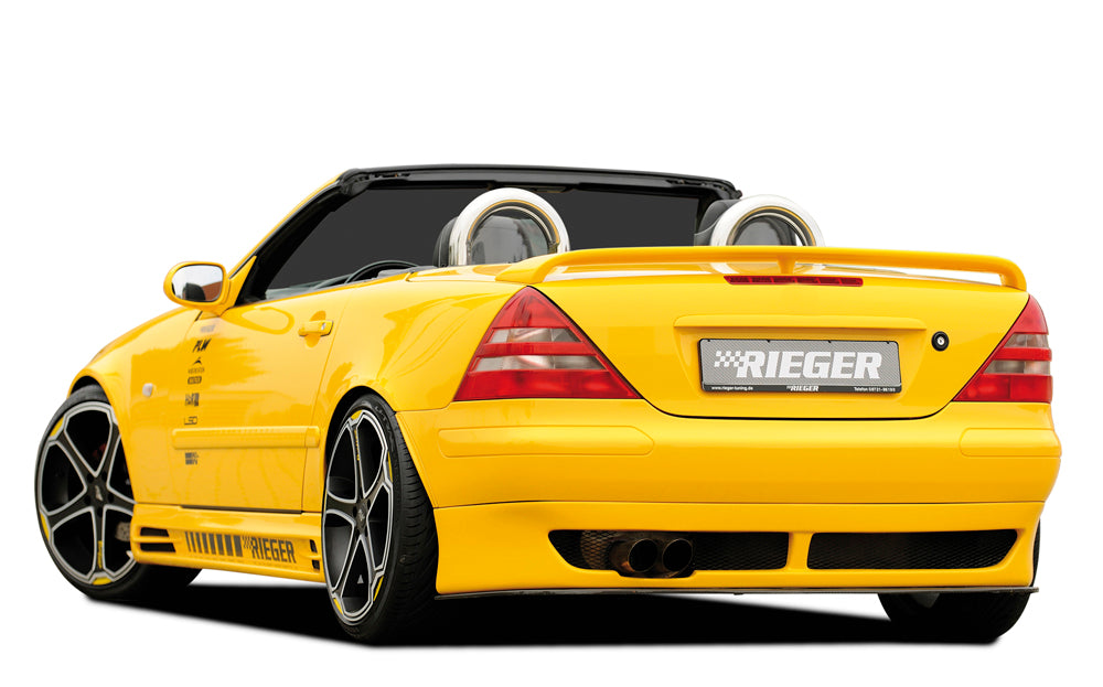Rieger 00070030 Mercedes-Benz R170 SLK Rear Diffuser