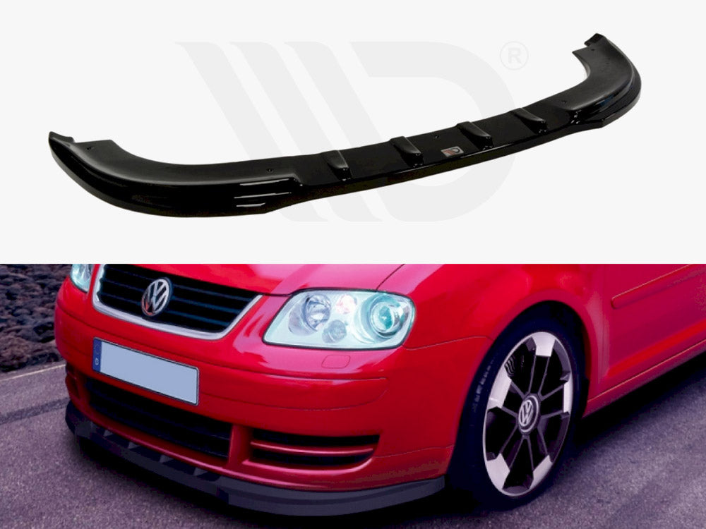 Maxton Design VW-TOUR-1-FD1T Front Splitter VW Touran | Duco Car Parts UK Car Parts