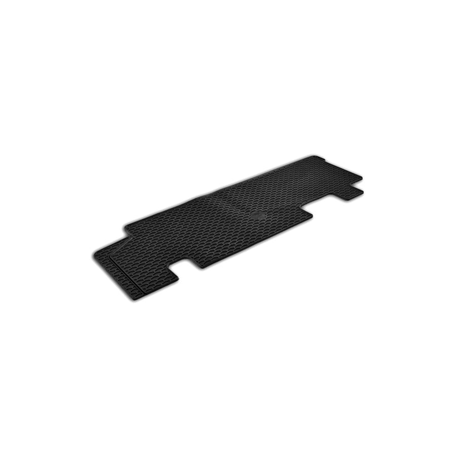 WALSER RubberLine 50865 Floor mat set Elastomer, Rear, Black
