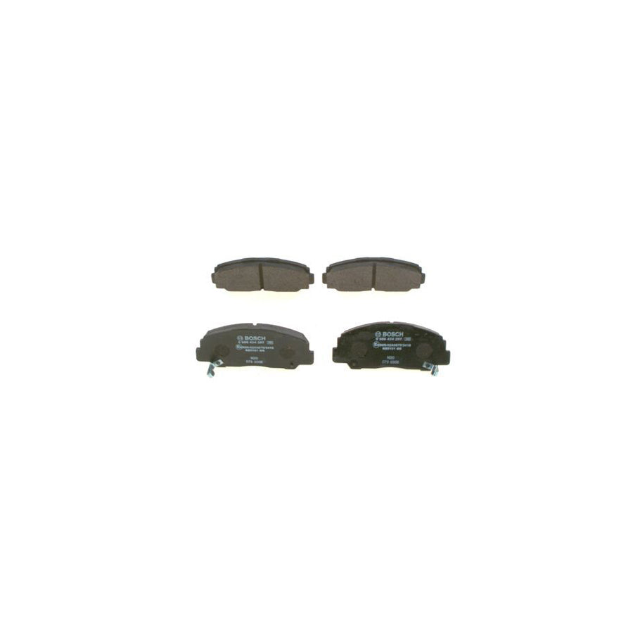 Bosch 0986424297 Brake Pad Set With Acoustic Wear Warning BP145