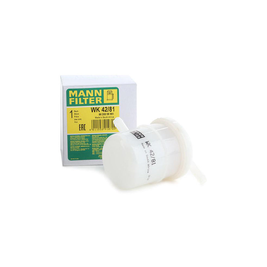 MANN-FILTER WK 42/81 Fuel filter In-Line Filter