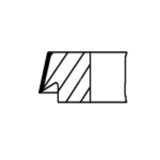 MAHLE ORIGINAL 007 20 V0 Piston Ring Kit Cyl.Bore: 65,0mm