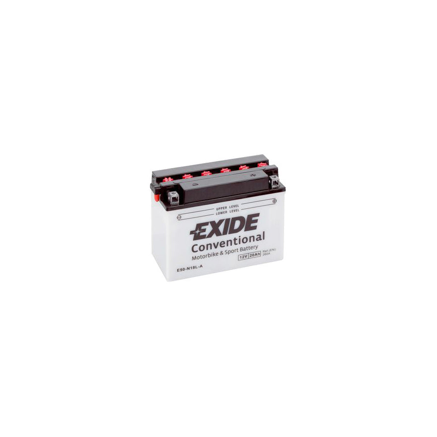 Exide E50-N18L-A 12V Conventional Motorcycle Battery | Duco Car Parts UK Car Parts