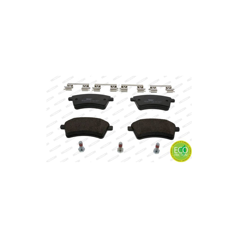 Ferodo Premier Eco Friction Fdb4256 Brake Pad Set Not Prepared For Wear Indicator With Accessories