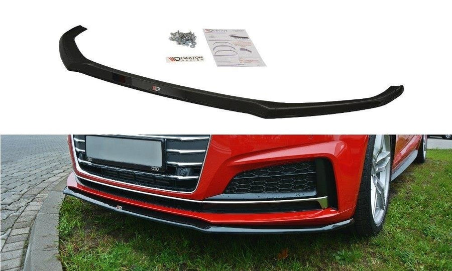 Maxton Design AU-A5-2-SLINE-FD2T Front Splitter V.2 Audi S5 / A5 S-Line F5 Coupe / Sportback | Duco Car Parts UK Car Parts