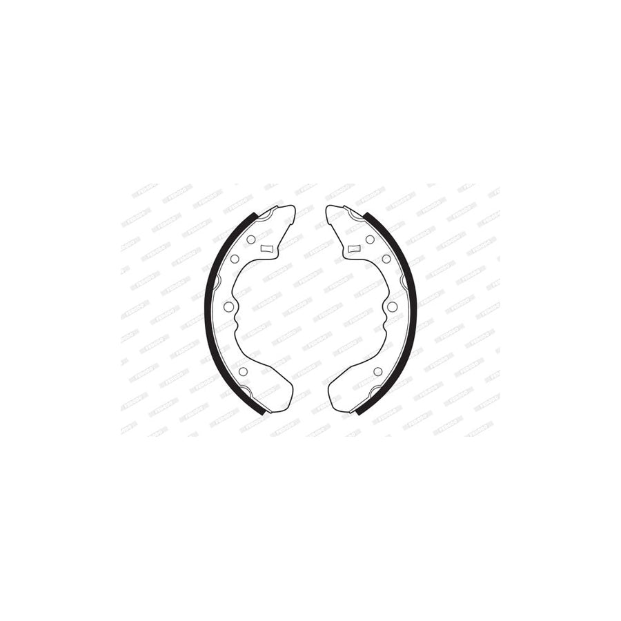 FERODO PREMIER FSB238 Brake Shoe Set for MAZDA 323