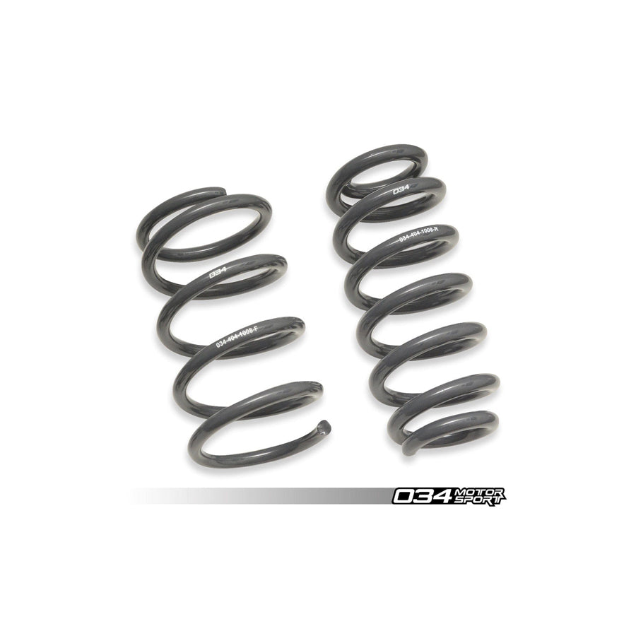 034Motorsport Audi Dynamic+ Lowering Springs, 8V.5 RS3 Quattro Performance Spring Set