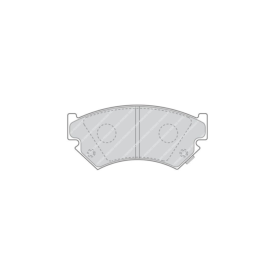 Ferodo Sl Fsl1467 Brake Pad Set Incl Wear Warning Contact With Brake Caliper Screws