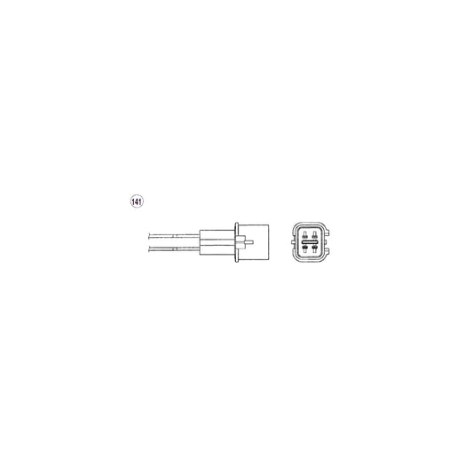 NTK Lambda Sensor / O2 Sensor (NGK 97059) - OZA668-EE28