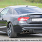Rieger 00099089 Audi B8 B81 A5 Rear Diffuser for Original Tailpipe Left & RIght - Carbon-Look