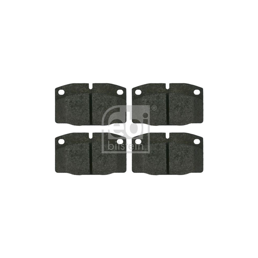 Febi Bilstein 16203 Brake Pad Set Front Axle Excl Wear Warning Contact