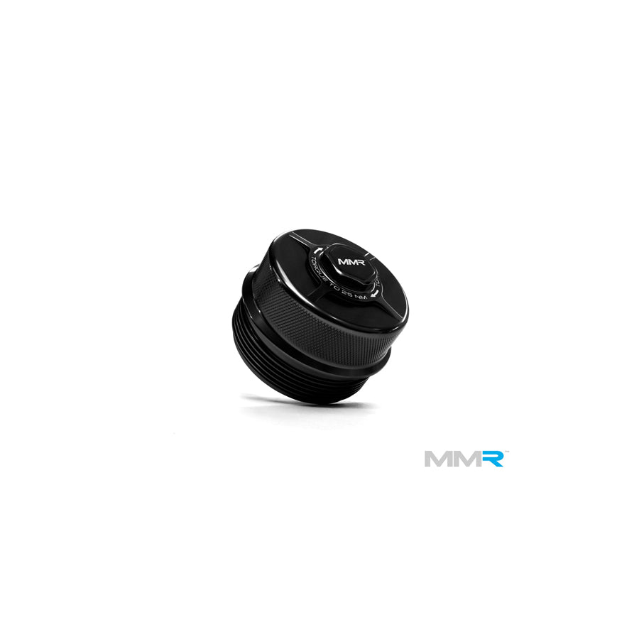 MMR BMW N20 N52 N54 N55 S55 Gloss Black Performance Billet Oil Filter Housing (Inc. 1M, 335i, 435i, M2 & M4)
