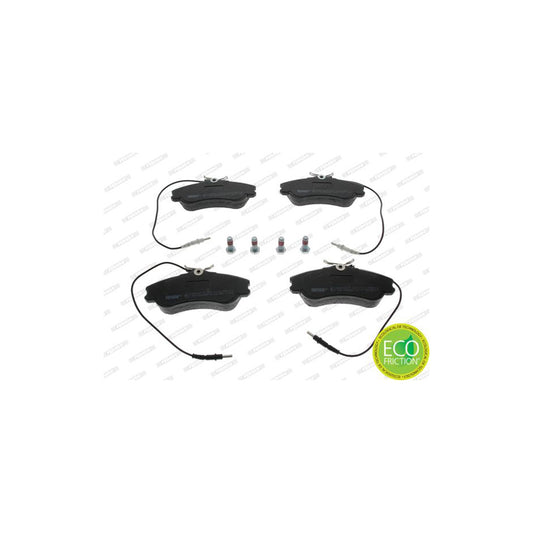 Ferodo Premier Eco Friction Fdb1112 Brake Pad Set Incl Wear Warning Contact With Brake Caliper Screws With Accessories