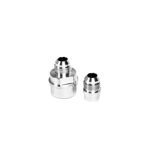 Integrated Engineering Audi Volkswagen 1.8T 20V Engine 10AN Block & Valve Cover Breather Adapter Kit (A3, A4, Golf & Jetta)