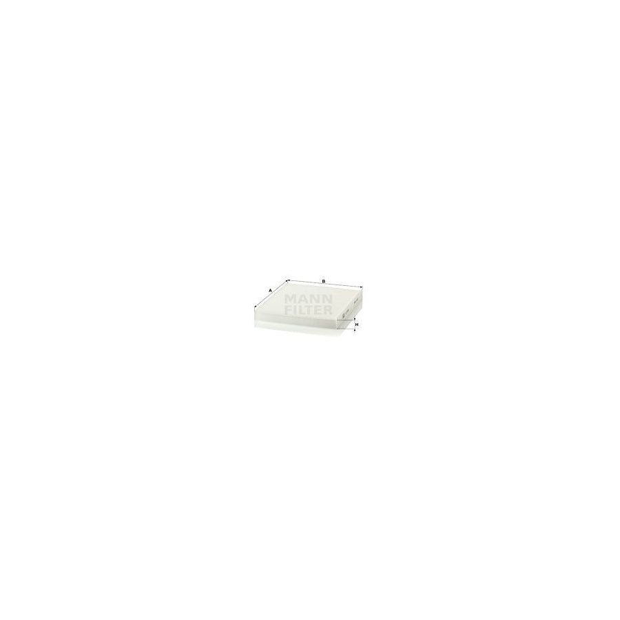 MANN-FILTER CU 23 009 Pollen filter for ALFA ROMEO GIULIETTA Particulate Filter