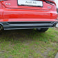 Maxton Design Audi A5 S-Line F5 Coupe / Sportback Central Rear Splitter (without Vertical Bars)