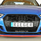Rieger 00056810 Audi 8V RS3 Front Splitter -  Matte Black