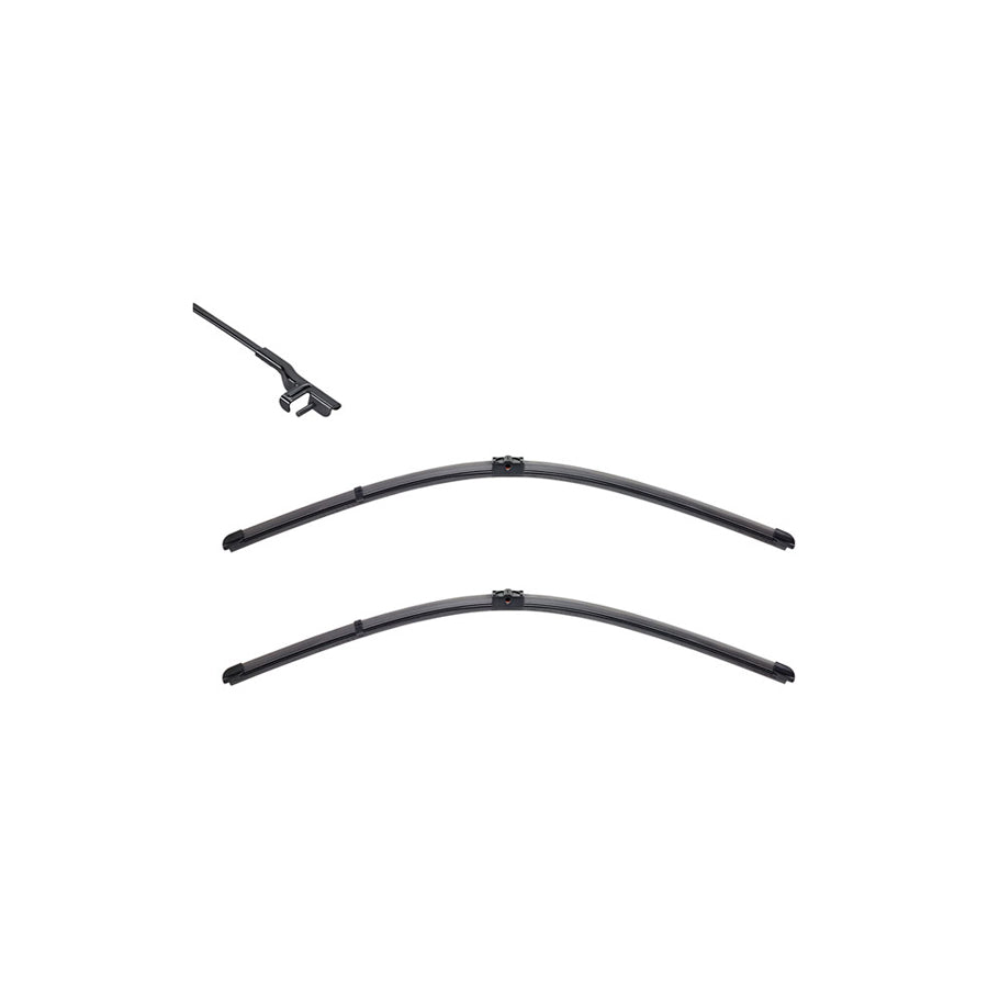 Valeo Silencio Flat Wiper Blade Set Vm411 Front