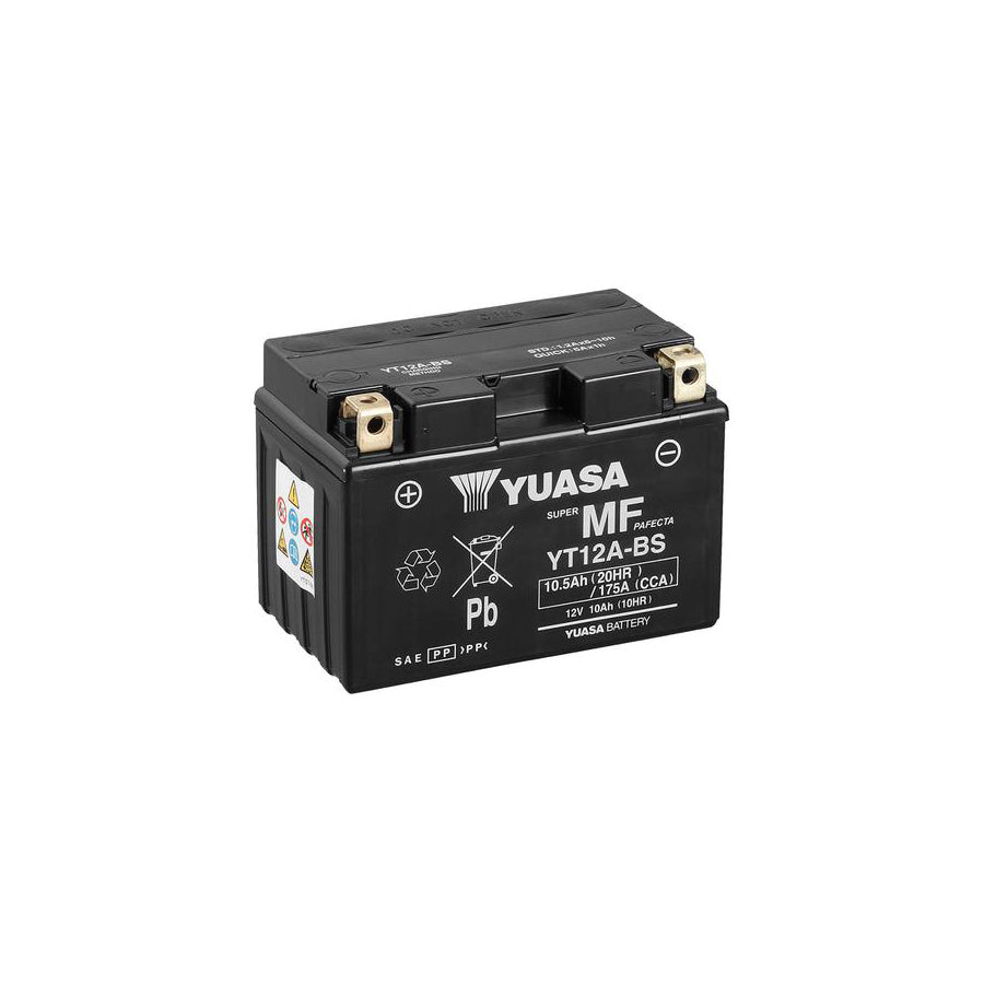 Yuasa YT12A-BS 12v VRLA Motorbike & Motorcycle Battery