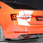 Rieger 00088152 Skoda 3T 3V Superb III Rear Diffuser - Glossy Black