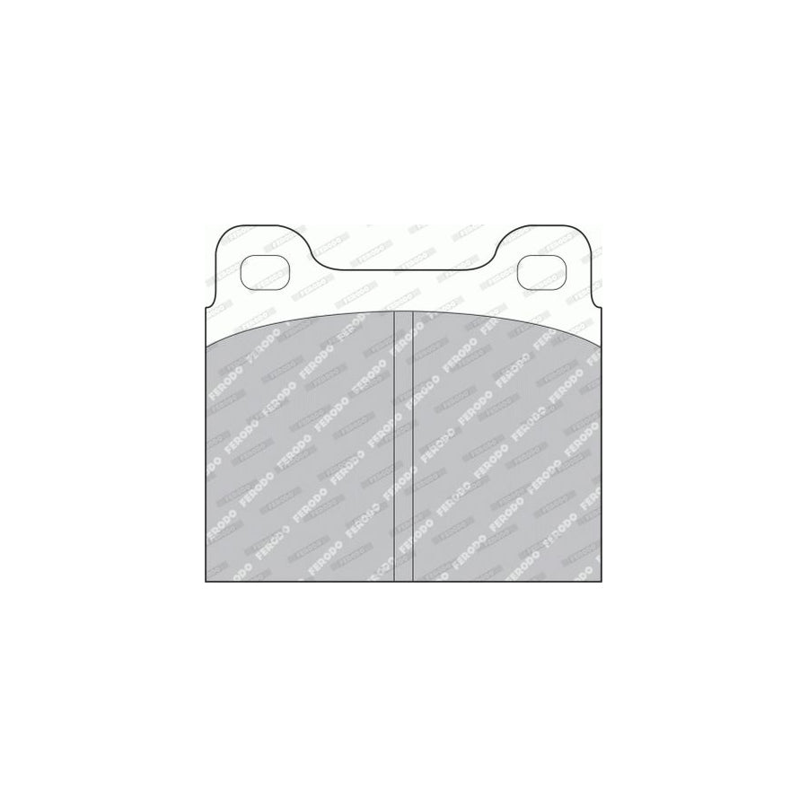 Ferodo Premier Fdb100 Brake Pad Set Not Prepared For Wear Indicator
