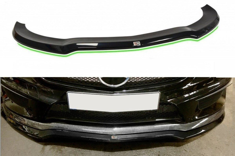 Maxton Design ME-CLA-117-AMG-FD1T Front Splitter V.1 Mercedes Benz CLA 45 AMG C117 (Pre-Facelift) | Duco Car Parts UK Car Parts