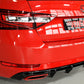 Rieger 00088152 Skoda 3T 3V Superb III Rear Diffuser - Glossy Black
